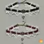 Gothic Punk Steampunk Nelace Giáng Sinh Ruy Băng Ren Choker Cổ Nelace Mới
