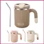 Cốc cà phê giữ nhiệt 480ml Cốc cách nhiệt bằng thép không gỉ Cốc di động có tay cầm và nắp Cửa hàng đồ uống chống rò rỉidaevn