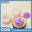 Hydrangea Hoa Khuôn Silicon DIY Thơm Nến Thạch Cao Nhựa Đất Sét Khuôn Nhà Bếp Nướng Bánh Trang Trí Khuôn Hoa