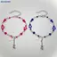 Bluelover Mới Hợp Thời Trang Y2K Cặp Đôi Vòng Tay Dành Cho Nữ Cô Gái Rỗng Pentagram Đàn Guitar Mặt Dây Chuyền Đính Hạt Vòng Tay Bạn Bè Trang Sức Quà Tặng Mới