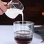 70 / 75ml Espresso Shot Glass Vòi đôi Cốc đo thủy tinh chịu nhiệt Tay cầm trong suốt Cân đo cà phê sữa