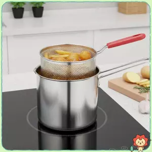 Nồi Chiên Sâu Nồi Chiên Nhà Bếp Có Lọc Thép Không Gỉ Tempura Chiên Chảo Chiên Nồi Chien Chiên Chien Dụng Cụ Nấu Ăn