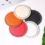 JULYHOT Túi Dệt Kim Đáy Tròn Túi Da PU Đáy Handmade Đáy Có Lỗ DIY Móc Túi Đáy Phụ Kiện Massivedeals