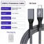 Cáp USB3 2 đa chức năng exhila Hỗ trợ sạc nhanh PD240W để phát trực tuyến 4K