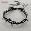 AqToCna Thời Trang Gai Nhung Choker Nelace Dành Cho Nữ Vintage Xương Đòn Dây Xích Gothic Cô Gái Ne Phụ Kiện Trang Sức AqToCna