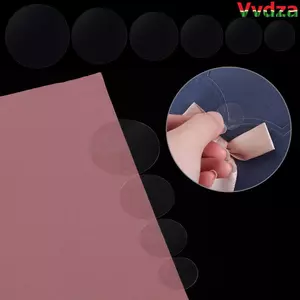 VVDZA 8 / 24 / 48 / 70 / 96 / 132 Miếng Dán Chấm PVC Bóng Wafer Trong Suốt