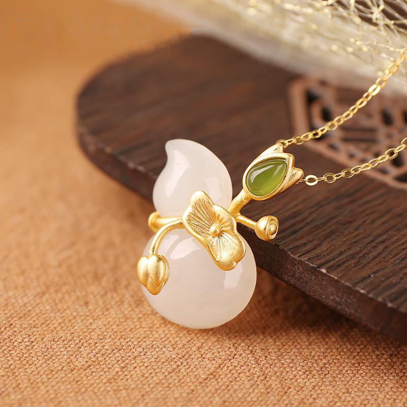 Vòng cổ mặt dây chuyền đá mắt mèo tinh tế dành cho nữ