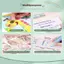 360° Xoay Chấm Keo Con Lăn Hai Mặt Băng Bút 5m Dính Có Thể Đổ Lại Cho Thêu Sò Đồ Thủ Công DIY Đồ Dùng Văn Phòng Trường Học ELWW