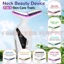 Máy mát xa cổ nhẹ đầy màu sắc - Thiết bị làm đẹp nâng săn chắc có rung để sử dụng tại nhà