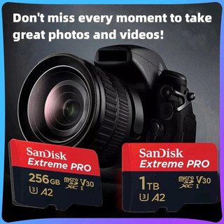 Thẻ nhớ Sandisk Extreme Pro Micro SDXC16GB/ 32G/64G/128G /256G/512GB/1TB chính hãng cho Flycam, máy quay cầm tay