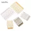AqToCna 10 Cái 5 / 10 Răng Kim Loại Tóc Kẹp Tóc Móng Vuốt Hình Kẹp Tóc DIY Đồ Dùng Tóc AqToCna