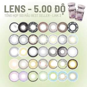 [SALE-5.00 độ] Tổng hợp lens mắt cận 5 độ bán chạy nhất, hsd 6 tháng - thương hiệu LUNA EYES