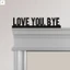 Love You Bye Over Door Frame Decor Express Love and Warm Wall Decor Cho phòng tắm cửa trước văn phòng