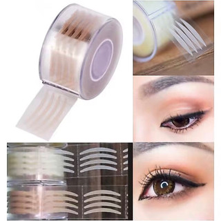 Cuộn Miếng Dán Kích Mí 600 Miếng Dán Mí Kích Mí Lưới Tạo Hai Mí Không Lộ Có Sẵn Keo