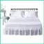 Váy Giường Xù Ren Váy Giường Kích Thước Đầy Đủ Họa Tiết Châu Âu Khách Sạn-Chất Lượng Xù Co Giãn Quấn Xung Quanh Bụi Xù jiwvn