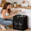 BeautifulHomeA 82L Chai Tái Chế Thùng Rác Có Thể Gập Lại Túi Bảo Quản Túi Giặt Quần Áo Bẩn Lưu Trữ Chai Tiền Gửi Bộ Sưu Tập Hộp Đựng VN