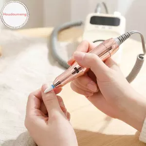 Máy khoan móng tay móng chân Hodou 40000RPM Công cụ tập tin điện có thể sạc lại cho móng tay Gel Acrylic tại nhà hoặc Salon VN