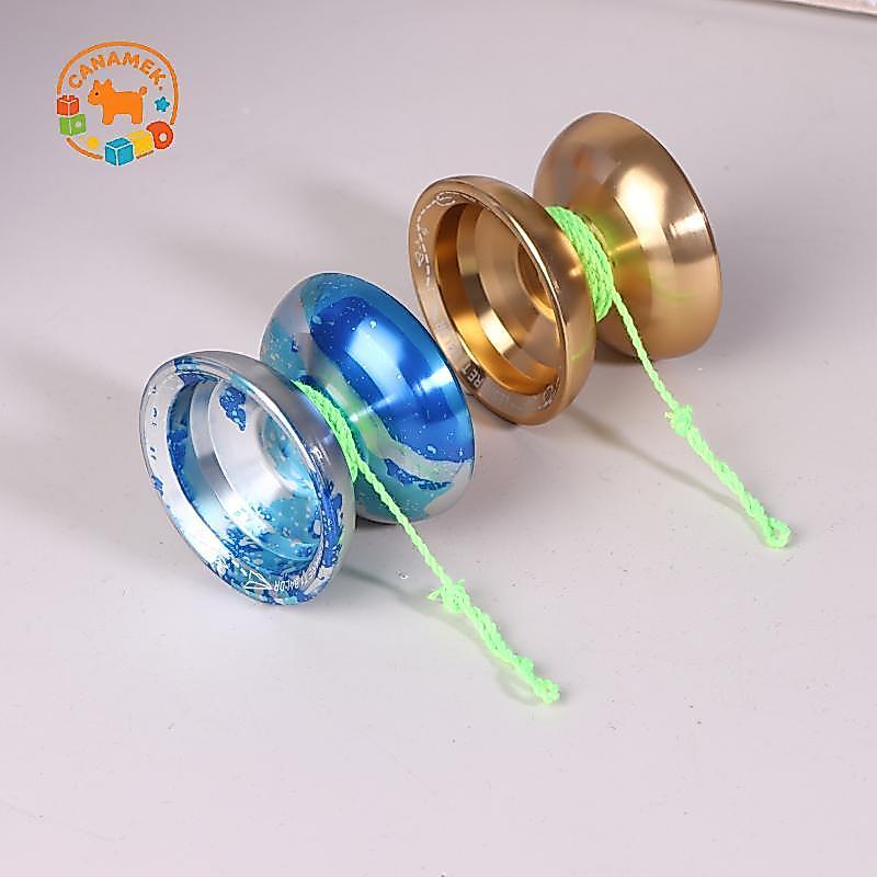 CANAMEK Trẻ Em Người Mới Bắt Đầu Hợp Kim Chuyên Nghiệp Yoyo Ballpetitive Yoyoball Người Lớn Trẻ Em Yoyoyoball Với 5 Dây CSF