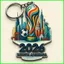 HT3 2026 World Football Match Acrylic Móc Khóa Quạt Mặt Dây Chuyền Lưu Niệm Bền Đẹp Cho Ba Lô Túi & Chìa Khóa TH3