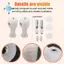 Treo Tường Nhà Vệ Sinh Bộ Dụng Cụ Cố Định Vít Cố Định Bu Lông Gắn Tường Đa Năng Ghế Nhà Vệ Sinh Cố Định Bu Lông Vít Bộ