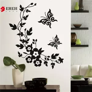 DIY 3D Bướm Hoa Treo Tường Phòng Vệ Sinh Tủ Lạnh Tầng Trang Trí Nhà VN