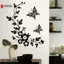 DIY 3D Bướm Hoa Treo Tường Phòng Vệ Sinh Tủ Lạnh Tầng Trang Trí Nhà VN