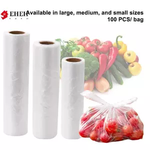 100 Túi Nhựa Thực Phẩm Tươi Túi Bảo Quản Thực Phẩm Túi Bảo Quản Trái Cây Thực Phẩm Giữ Tươi Túi Ngủ Nhà Bếp Dùng Một Lần VN