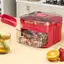 Cod Extra-Large 50-Ice Cube Maker Với Dễ Dàng Trượt Hai Lớp Thực Phẩm Cấp Khay Cho Tủ Lạnh Hoàn Hảo Cho & Cocktail