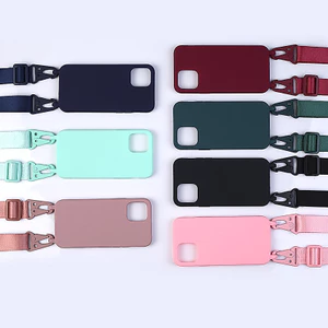 Ốp lưng iphone dây buộc thích hợp cho vỏ điện thoại di động Apple 17 16pro eagle mỏ khóa lưới dây buộc Apple 15pro vỏ điện thoại di động
