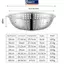 MAKY 2224 / 2628 / 30 / 34CM Sàng Lọc Thép Không Gỉ Rây Lọc Nhà Bếp Trợ Giúp Chậu Thoát Nước Lớn VN