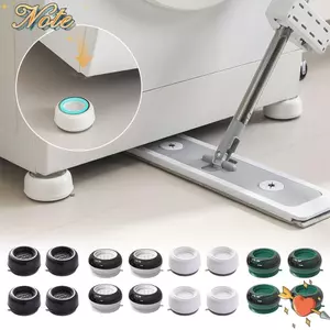 NOTE1 4 Thảm Lót Chân Máy Giặt, Cốc Hút Chống Trơn Trượt Chống Rung, Ổn Định Nội Thất Im Lặng Nâng Chân Đế Đa Năng