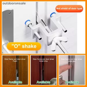 Cơ thể điều chỉnh đai ốc kép Cửa khách sạn Los Nút chặn cửa tự vệ An toàn Lo FSI