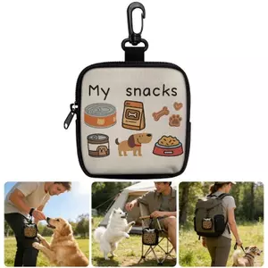Top Mini Điều Trị Cho Chó Túi Huấn Luyện Thú Cưng Kibble Điều Trị Đồ Ăn Nhẹ Túi Bảo Quản Thú Cưng Hộp Đựng Túi Để Đi Bộ Đào Tạo Phần Thưởng