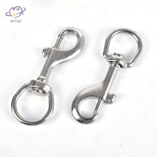 HFTOY Bu lông bằng thép không gỉ Snap Hook Clip Lặn Singel Hook BCD Phụ kiện Dụng cụ ~