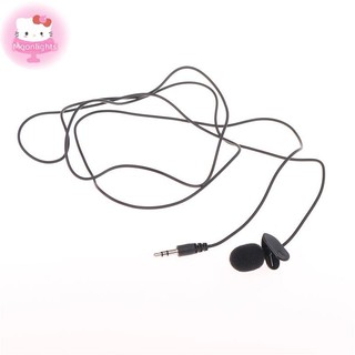 Moonlights 3.5mm Studio Speech Micrô Clip cho PC Desktop Notebook 1.5M EN
