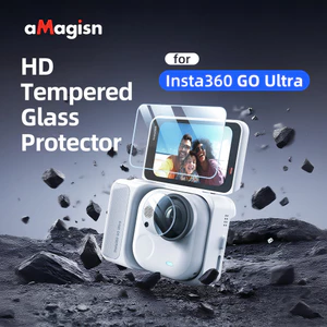 AMagicn Cho Insta360 GO Ultra Màn Hình Phim Cường Lực HD Bảo Vệ Ngón Tay Cái Phụ Kiện Camera