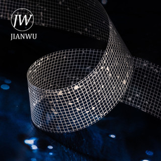 JIANWU 50mm * 200cm Faint Light Weave Dream Series Vintage Water Rays Vật liệu phong cảnh Băng keo Tạp chí sáng tạo Văn phòng phẩm