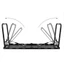 Bàn thiết bị ngoài trời ICUCKO, Bàn gấp 104 * 48 * 45cm đa chức năng, Bàn cắm trại di động màu đen