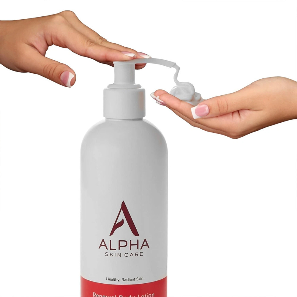 Alpha Skin Care Revitalizing Body Lotion 12 Oz with 12% Glycolic AHA
