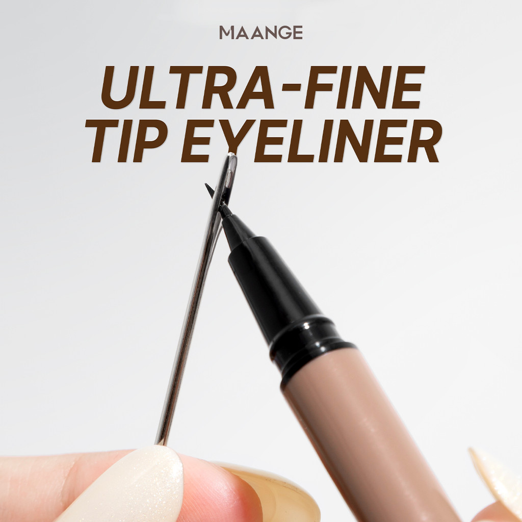MAANGE Bút kẻ mắt dạng lỏng chống thấm nước lâu trôi nhanh khô Đen và nâu 0.5g E01 | BigBuy360 - bigbuy360.vn