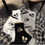 Ins Hợp Thời Trang Phong Cách Hàn Quốc Mickey Minnie Giữa Bắp Chân Tất Được Thiết Kế Hoạt Hình Dễ Thương Chuột Mickey Xuân Thu ​