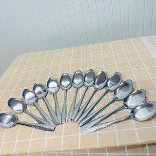 Combo 2 Thìa muỗng súp nhọn inox chuyên dùng bán cơm sườn, suất ăn công nghiệp - Phương Trang