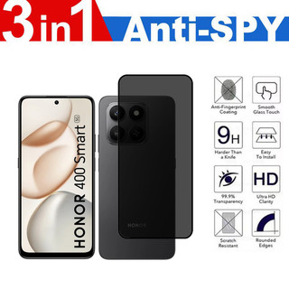 Mặt sau Phim & Bảo vệ Camera & Kính cường lực riêng tư 9H cho Honor 400 Pro 400 200 Smart Lite Pro X9c Smart X8c X7c X7b X6b 5G 4G Bảo vệ màn hình chống gián điệp