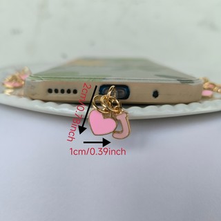 1 cái phích cắm điện thoại chữ cái tiếng Anh hình trái tim / Fine / Thích hợp cho cổng iPhone / Type-C