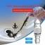 Vòi phun áp lực TOPTOOLCX, Đầu phun áp lực đầu chuột G1 / 4 "Vòi phun thoát nước, Phụ kiện giặt Làm sạch cống Vòi phun kết nối nhanh