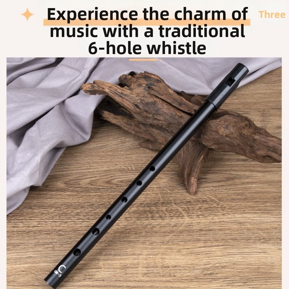 GILL Irish Whistle Sáo, Còi nhôm tông màu phong phú 6 lỗ, Phím C / D di động Dễ học Nhạc cụ Còi thiếc Ailen dành cho người mới bắt đầu