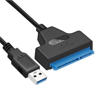 Cáp Chuyển Đổi SATA Sang USB 3.0 Cho Ổ Cứng SSD/HDD 2.5 Inch, Tốc Độ Cao Lên Đến 6Gbps, Cắm Là Nhận