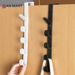 Bigdealssuper 1 Chiếc Móc Cửa Sau Phòng Móc Treo Cửa Quần Áo Giá Trên Cửa Nhựa Nhà Tổ Chức Bảo Quản Móc Túi Giá Siêu