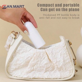 Bigdealssuper 50 / 100ML Con lăn nhựa trắng đóng chai phụ Hộp đựng sương mù du lịch Chai có thể đổ lại DIY Khử mùi Phụ kiện siêu