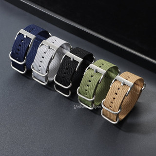 Phong Cách Quân Sự NATO Nylon Dây Đeo Đồng Hồ Cho SEIKO Diver Một Vòng Đồng Hồ Vòng Tay 20 Mm 22 Mm Dây Đồng Hồ Lặn Cá Ngừ Samurai Nam Nữ Dây Đeo Đồng Hồ Thay Thế